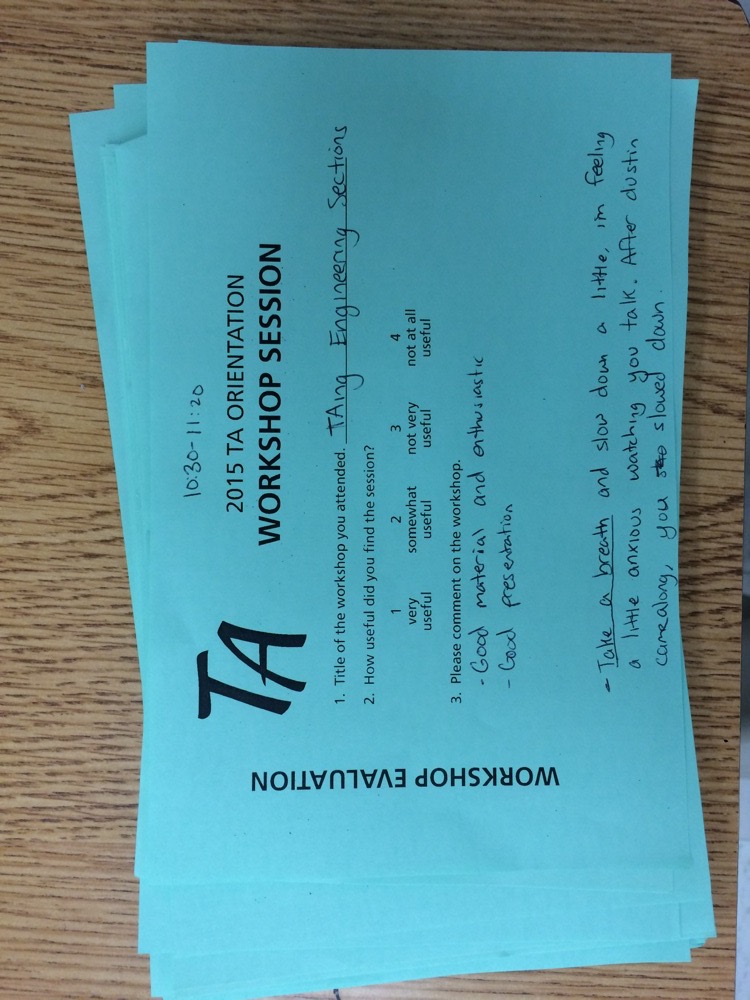 TA Orientation feedback 2017-0
