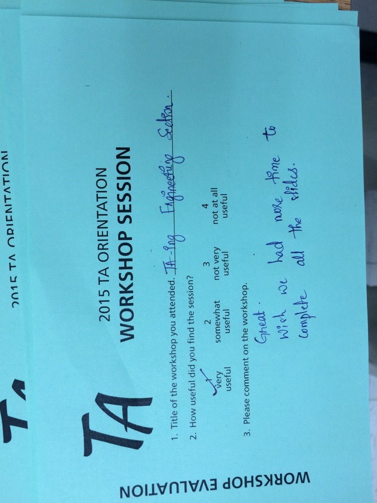 TA Orientation feedback 2017-21